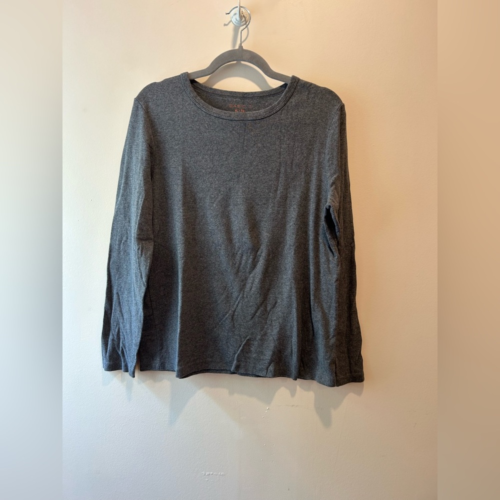 Joe Fresh Gray Long Sleeve Tee